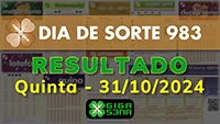 Resultado da Dia de Sorte 983