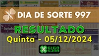 Resultado da Dia de Sorte 997