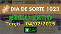 Resultado da Dia de Sorte 1023