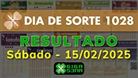 Resultado da Dia de Sorte 1028