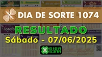 Resultado da Dia de Sorte 1074