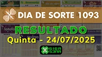 Resultado da Dia de Sorte 1093