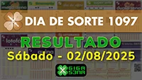 Resultado da Dia de Sorte 1097