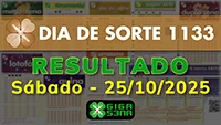 Resultado da Dia de Sorte 1133