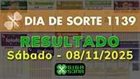 Resultado da Dia de Sorte 1139