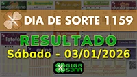 Resultado da Dia de Sorte 1159