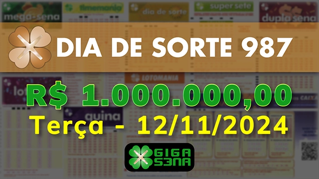 Sorteio da Dia de Sorte 987