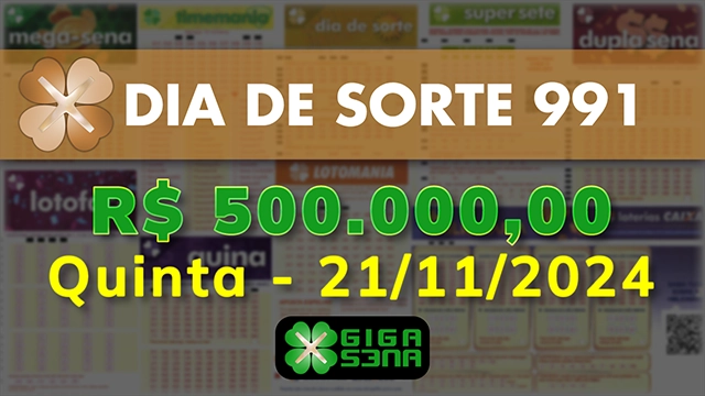 Sorteio da Dia de Sorte 991