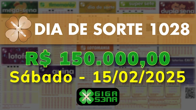 Sorteio da Dia de Sorte 1028