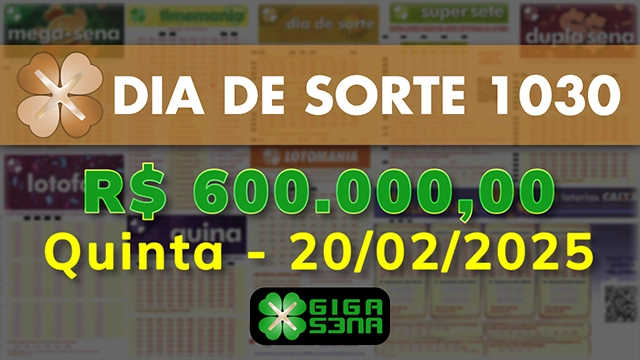 Sorteio da Dia de Sorte 1030
