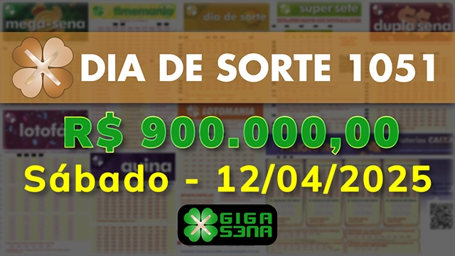 Sorteio da Dia de Sorte 1051