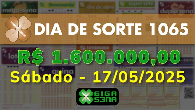 Sorteio da Dia de Sorte 1065