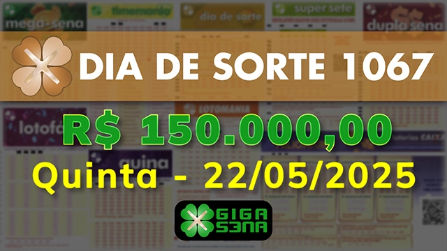 Sorteio da Dia de Sorte 1067