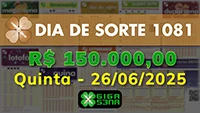 Sorteio da Dia de Sorte 1081