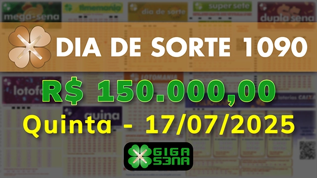 Sorteio da Dia de Sorte 1090