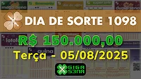 Sorteio da Dia de Sorte 1098