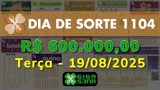 Sorteio da Dia de Sorte 1104