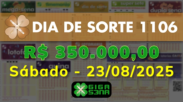 Sorteio da Dia de Sorte 1106