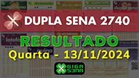 Resultado da Dupla Sena 2740