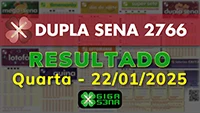 Resultado da Dupla Sena 2766