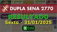 Resultado da Dupla Sena 2770