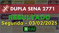 Resultado da Dupla Sena 2771