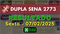 Resultado da Dupla Sena 2773