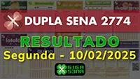 Resultado da Dupla Sena 2774