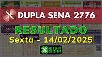 Resultado da Dupla Sena 2776