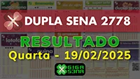 Resultado da Dupla Sena 2778