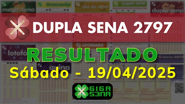 Resultado da Dupla Sena 2797