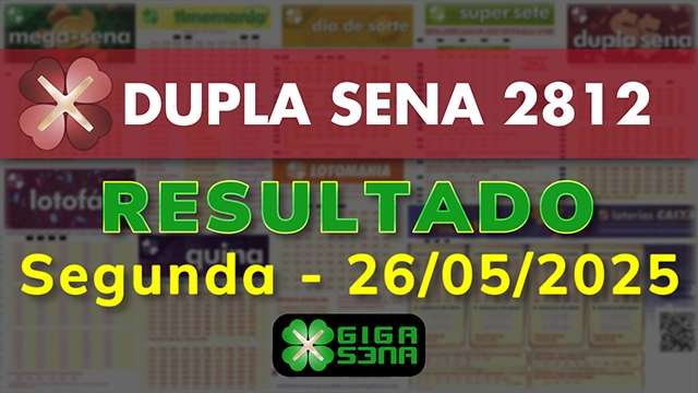 Resultado da Dupla Sena 2812