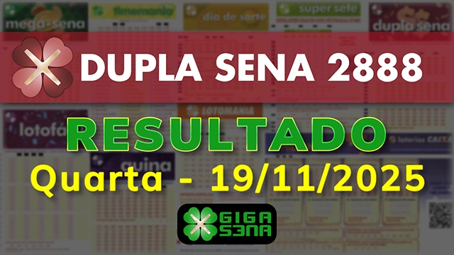 Resultado da Dupla Sena 2888