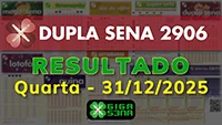 Resultado da Dupla Sena 2906