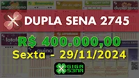Sorteio da Dupla Sena 2745