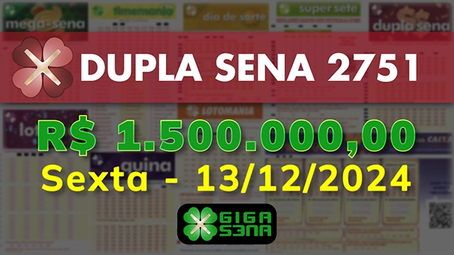 Sorteio da Dupla Sena 2751