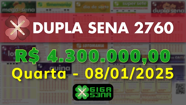 Sorteio da Dupla Sena 2760