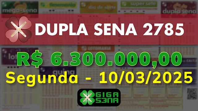 Sorteio da Dupla Sena 2785