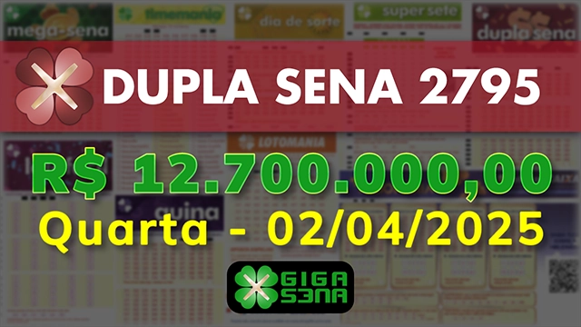 Sorteio da Dupla Sena 2795