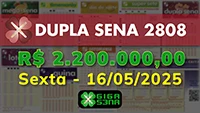 Sorteio da Dupla Sena 2808