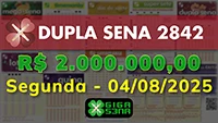 Sorteio da Dupla Sena 2842