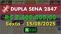 Sorteio da Dupla Sena 2847