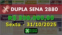 Sorteio da Dupla Sena 2880