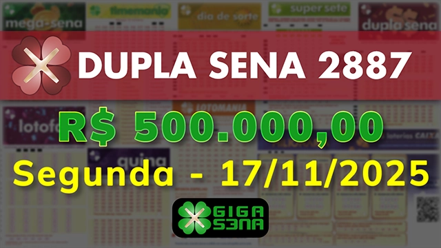 Sorteio da Dupla Sena 2887