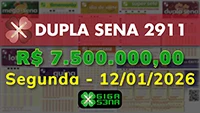 Sorteio da Dupla Sena 2911