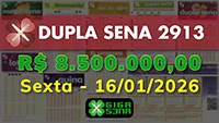 Sorteio da Dupla Sena 2913