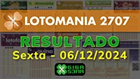 Resultado da Lotomania 2707