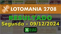 Resultado da Lotomania 2708