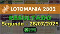 Resultado da Lotomania 2802