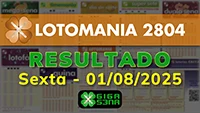 Resultado da Lotomania 2804